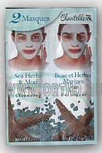 Очищающая маска для лица Морская грязь и водоросли