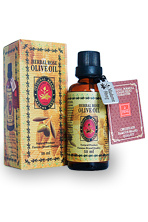 Увлажняющее питательное натуральное масло оливы и розы с витамином E / Herbal Rose and Olive oil