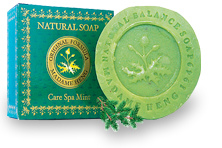 Натуральное мыло СПА-уход Мята / Natural balanc soap Care Spa Mint