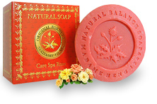 Натуральное мыло СПА-уход Роза / Natural balanc soap Care Spa Rose