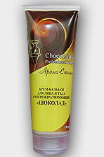 Крем-бальзам для лица и тела супергидратирующий Шоколад (260 мл)