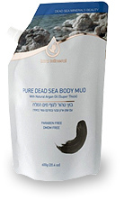 Терапевтическая грязевая маска для тела с натуральным аргановым маслом Extra Mineral / Pure Dead Sea Body Mud - With Natural Argan Oil (Super Thick)