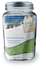 Натуральная соль мертвого моря для ванн - питательное сорбе из лайма Extra Mineral / Pure Dead Sea Bath Salts - Coconut Lime Sorbet