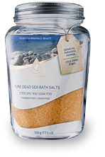 Натуральная соль мертвого моря для ванн - чувственное папайя Extra Mineral / Pure Dead Sea Bath Salts - Sensual Paradise Papaya