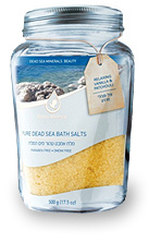 Натуральная расслабляющая соль мертвого моря для ванн Ваниль и пачули Extra Mineral / Pure Dead Sea Bath Salts - Relaxing Vanilla and Patchouli