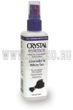 Дезодорант-спрей Кристалл с ароматом лаванды и белого чая / Mineral Deodorant Body Spray Crystal Essence Lavender and White Tea