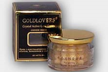 Крем с кристаллическим активным золотом, женьшенем и гамамелисом / Crystal Active Gold Cream