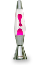 Лава лампа Астробэби (Прозрачный Розовый) / Lava lamp Astrobaby