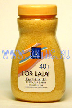 Соль для ванн For Lady 40+