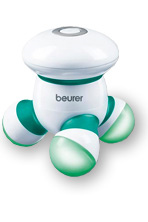 Массажер Beurer MG16 для расслабления спины, шеи, рук и ног (цвет – зеленый)