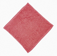 Полотенце для гурманов Кекс Фуке в розовом исполнении  с красным ранункулюсом