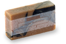 Мыло натуральное Черный Кунжут / Natural Soap Black sesame
