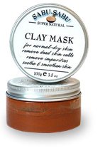 Глиняная маска для лица и тела для нормальной и сухой кожи  / Clay Mask for normal-dry skin