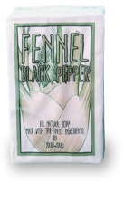 Натуральное мыло с маслом фенхеля и черного перца первого отжима / Natural Soap Fenhel Black Pepper