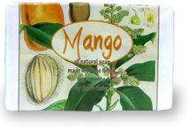 Натуральное мыло с маслом манго первого отжима / Natural Soap Mango