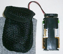 Носки с электрическим подогревом Фаренгейт (Модель KMS-01) - пенал с батареями и карман для них