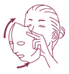 Универсальная питательная 3D-маска для лица на тканевой основе / Shiawasedo 3D Face Mask - способ применения