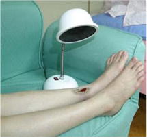 Энергетическая Инфракрасная Лампа - применение для заживления ран