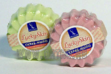 Скраб-мыло на солевой основе с экстрактами трав Lucky Skin