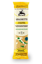 Макароны Spaghetti Alce Nero из пшеничной муки семолины (дурум)
