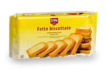 Сухарики хлебные без глютена Фете Бискотатте / Fette biscottate