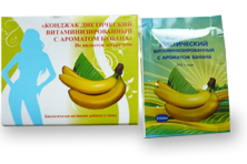 Конджак диетический витаминизированный с ароматом банана