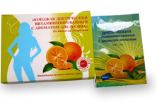 Конджак диетический витаминизированный с ароматом апельсина