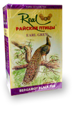 Чай черный с бергамотом Эрл Грей Real Райские птицы