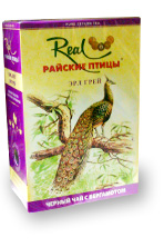 Чай черный с бергамотом Эрл Грей Real Райские птицы (250 г)